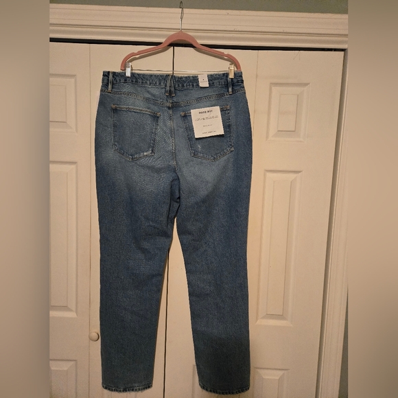 NWT Good American Good Boy Jeans, size 16 - Picture 2 of 8